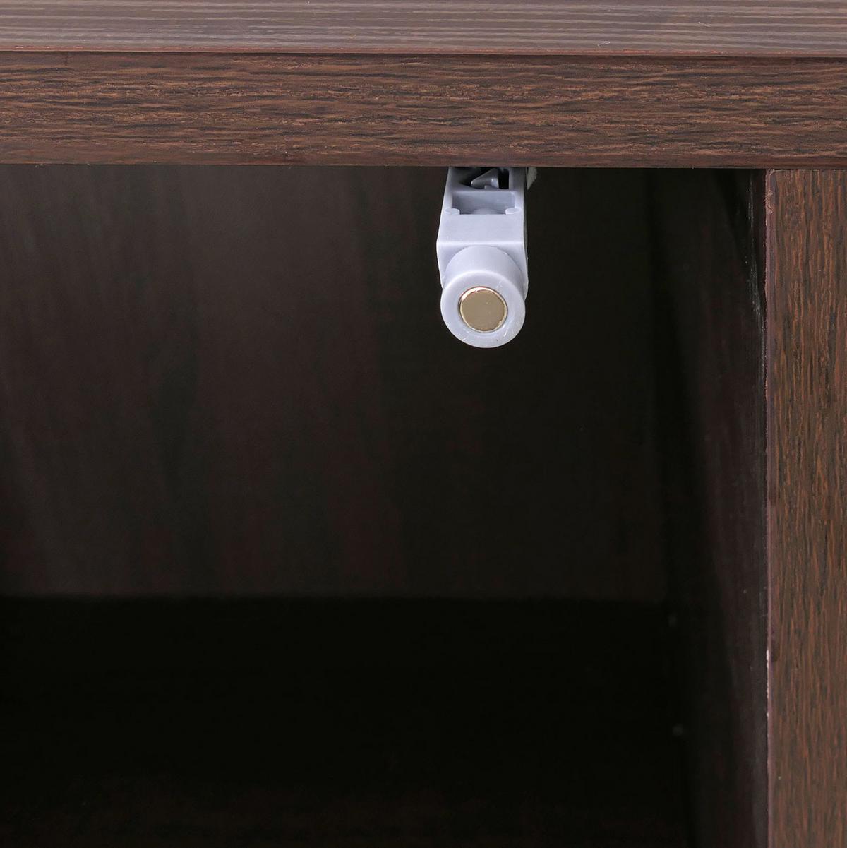 HOCHSCHRANK Braun - Braun, Holz (79/138/40cm) - MCW