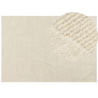 TEPPICH Beige 160/230 cm Wolle Sasnak - Beige, Textil (160/230cm) - Beliani