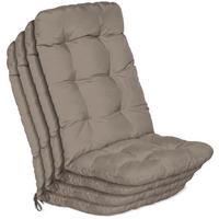 HOCHLEHNER Flair HL 120x50x8cm Taupe (4tlg) - Taupe, Textil (50/120cm) - Beautissu 