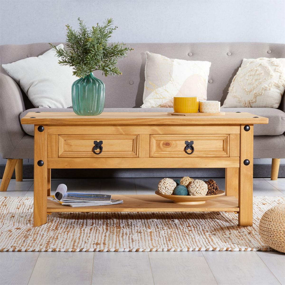 COUCHTISCH SALSA natur - Naturfarben, Holz (60/100/46cm) - CARO-Möbel