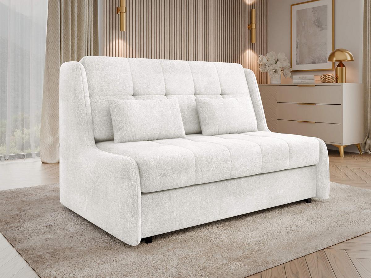 SCHLAFSOFA Viva Elite III - Creme/Schwarz, Holz/Metall (146/85/98cm) - MIRJAN24