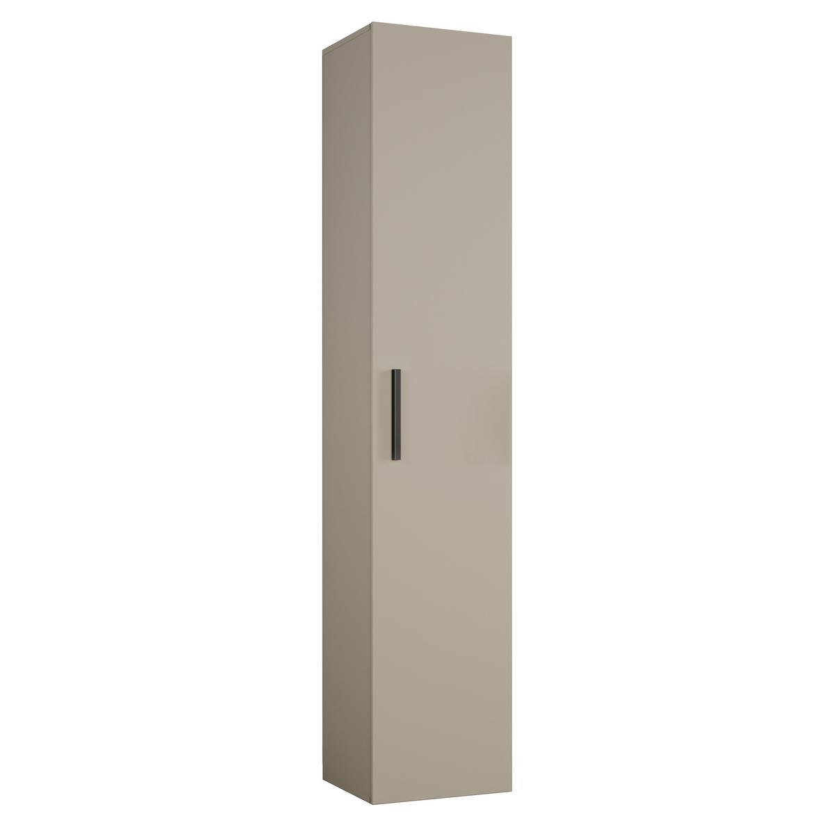GARDEROBENSCHRANK MODULO 201,2/204/40 cm Modern Garderobe-Set Kaschmir - Kaschmir/Schwarz, Holzwerkstoff (201.2/204/40cm) - MASSENO