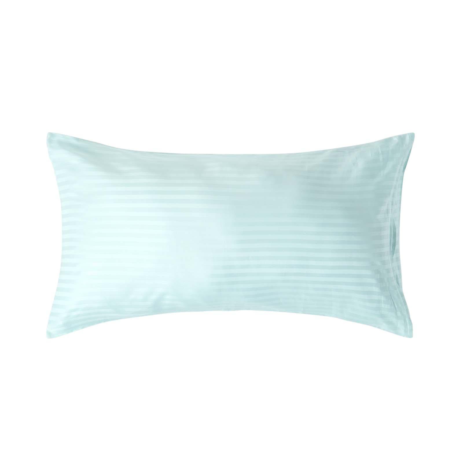 KISSENBEZUG Damast, Ägyptische Baumwolle, Fadendichte 330 - Blau, Textil (50/90cm) - Homescapes