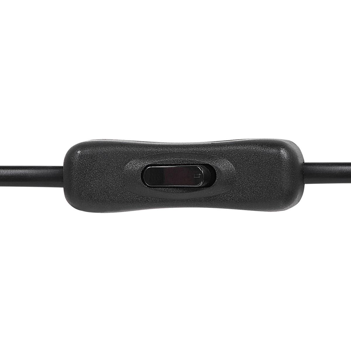TISCHLAMPE Baldwin 26/26/49 cm - Schwarz, Metall (26/26/49cm) - Beliani