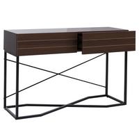 KONSOLENTISCH rechteck Dunkelbraun - Dunkelbraun, Holz (40/120/81cm) - MCW