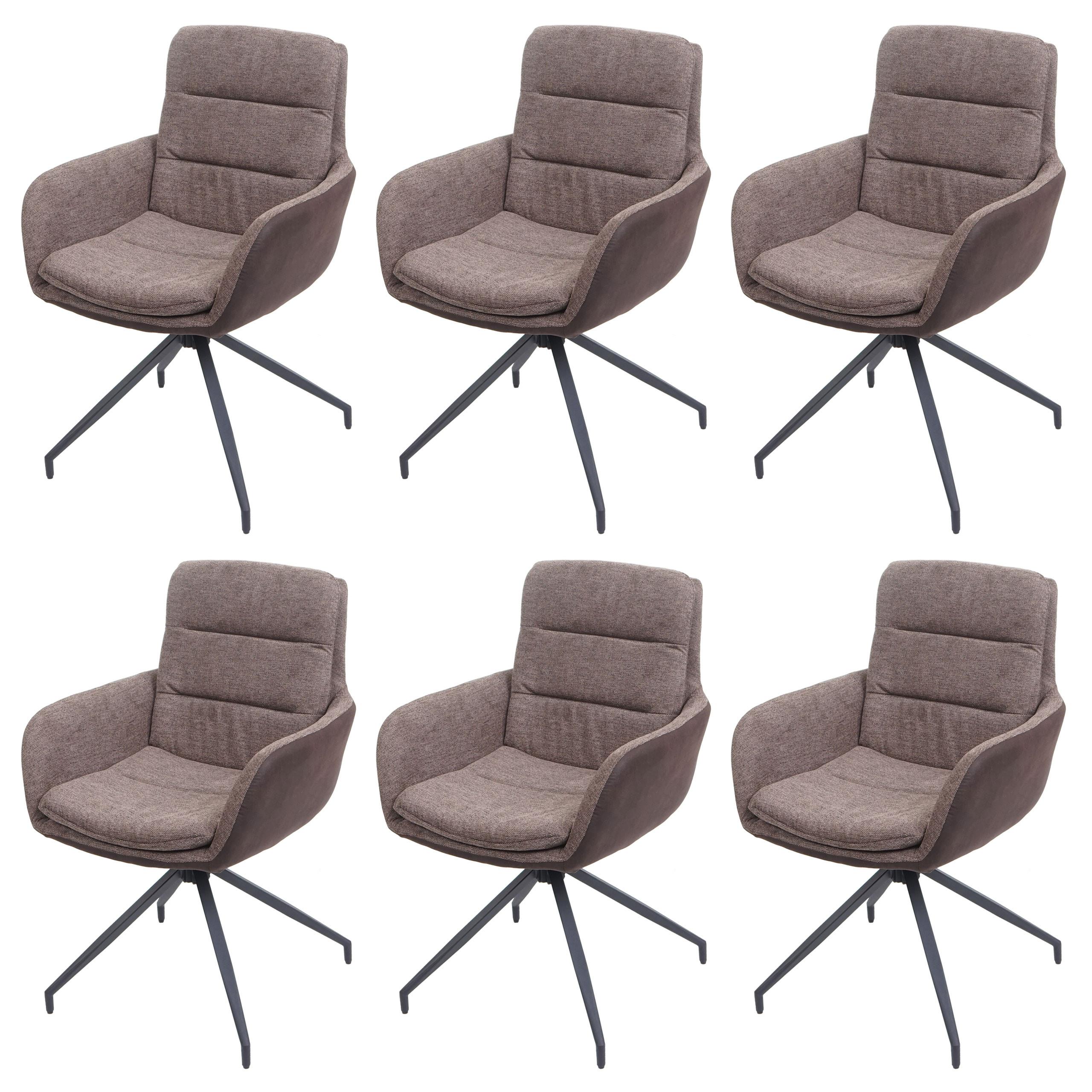 ESSZIMMERSTUHL Braun, Dunkelbraun - Dunkelbraun/Braun, Textil (60/89/54cm) - MCW