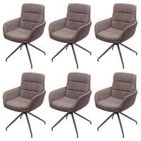 ESSZIMMERSTUHL Braun, Dunkelbraun - Dunkelbraun/Braun, Textil (60/89/54cm) - MCW