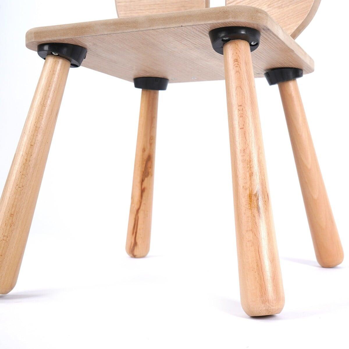 KINDERSTUHL mit massivholzbeinen 30/30/57 cm - Eichefarben, Holzwerkstoff (30/57/31cm) - Calicosy