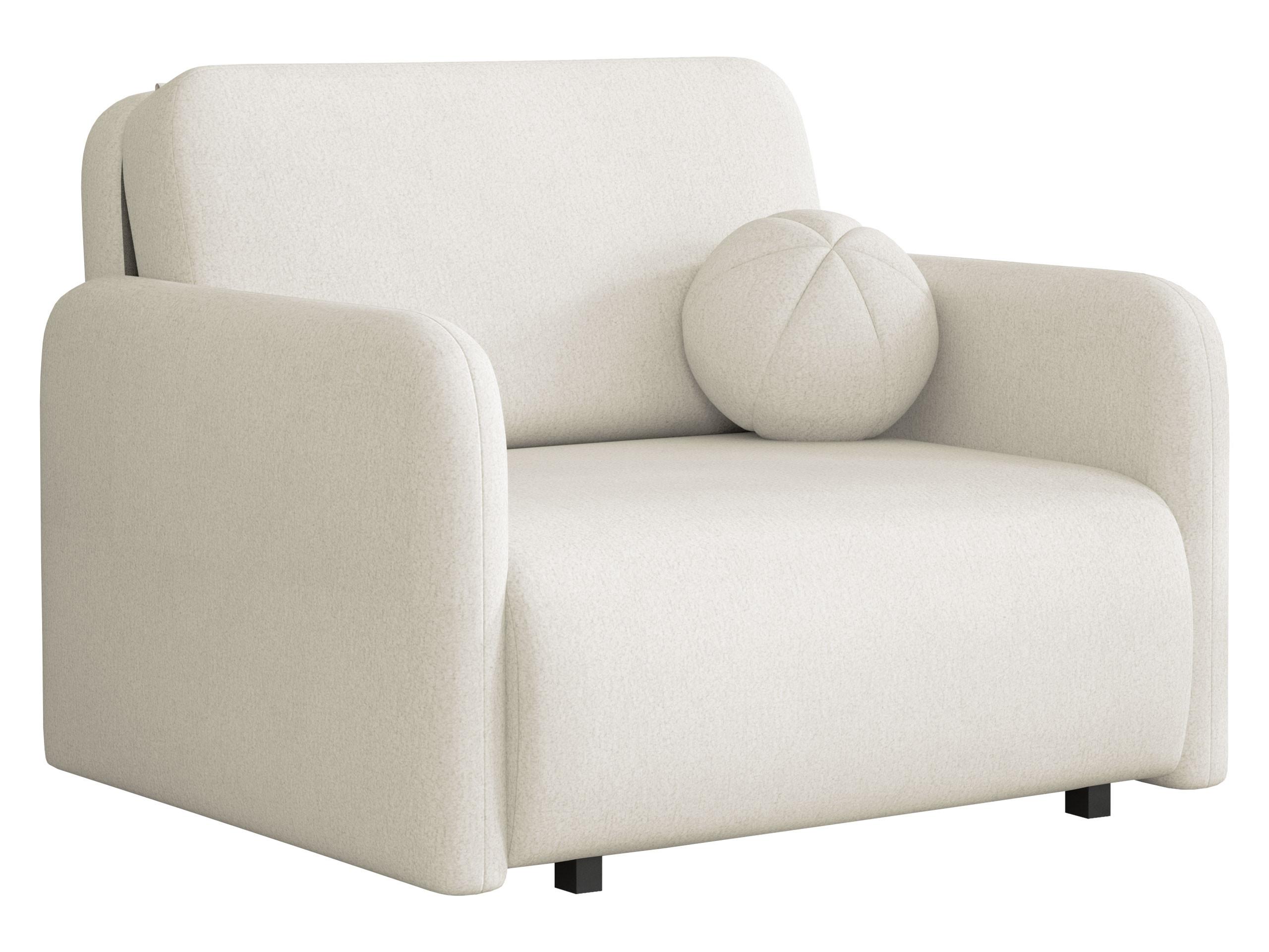 SCHLAFSOFA Viva Sun I - Creme/Schwarz, Holz/Textil (100/85/103cm) - MIRJAN24