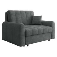 SCHLAFSOFA Viva Moon II - Schwarz/Grau, Holz/Metall (148/85/98cm) - MIRJAN24