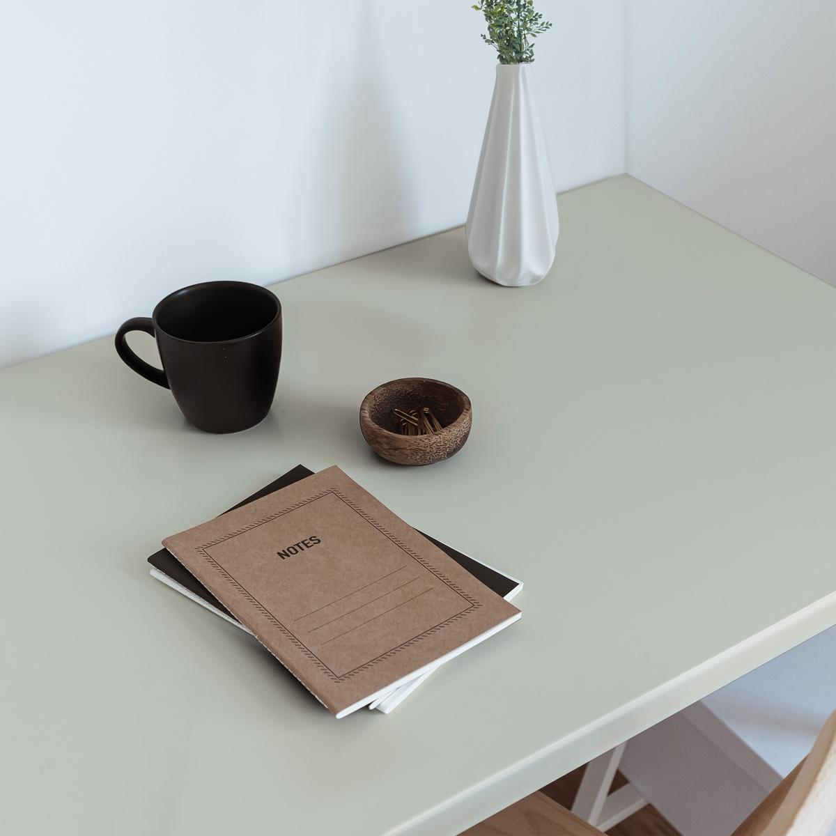 MÖBLAUFKLEBER 100x50 cm hellbeige - Grau, Kunststoff (50/0.1/100cm) - Wallfluent