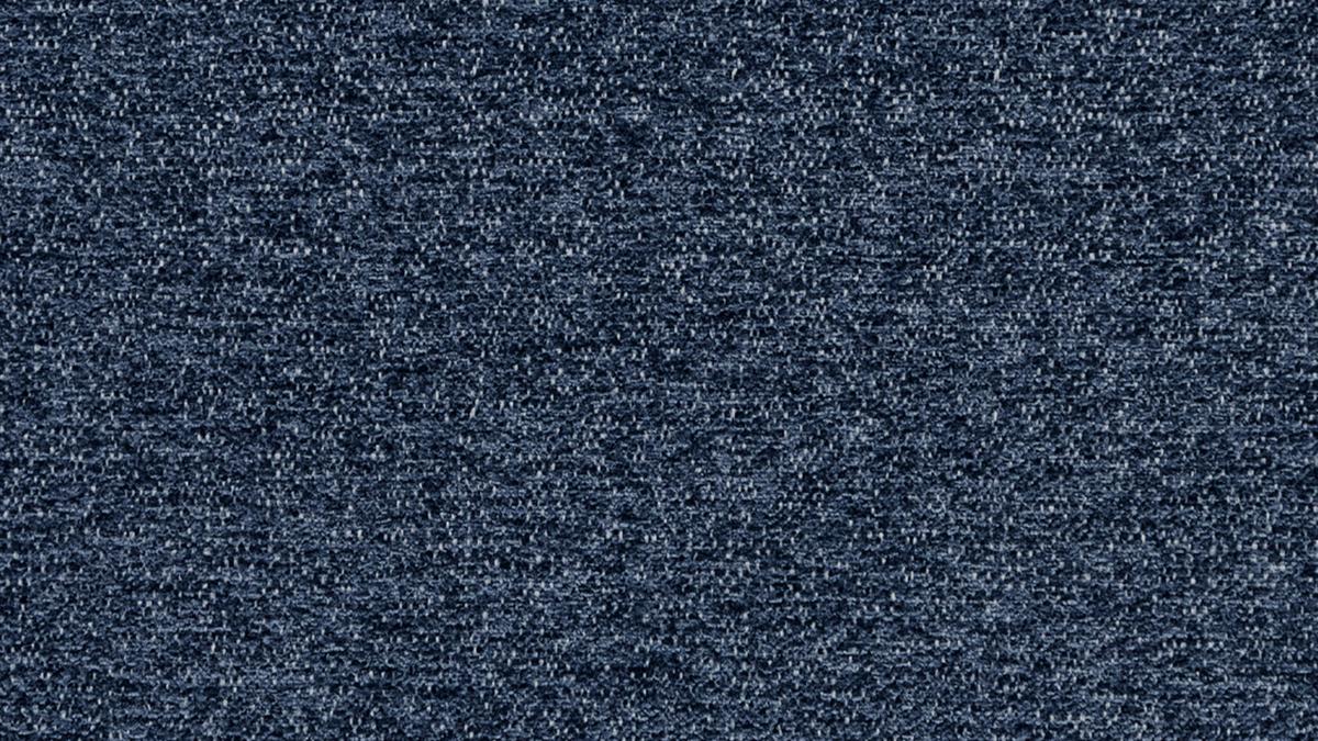 SOFA SORENO 3-Sitzer, dunkelblau - Schwarz/Dunkelblau, Holz/Textil (214/94/114cm) - Wozimo
