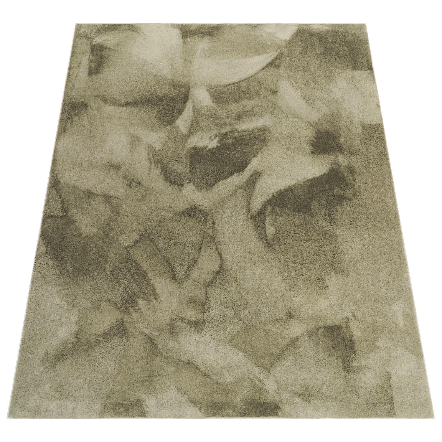 KURZFLORTEPPICH, einfarbig, aus Polyester, Grün, 120 x 160 cm - Grün, Textil (160/120cm) - KADIMA DESIGN