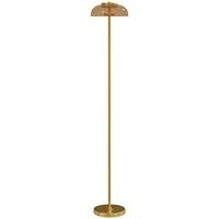 STEHLAMPE warmem Licht Led Fußschalter - Goldfarben, Metall (25/25/134cm) - HOMCOM