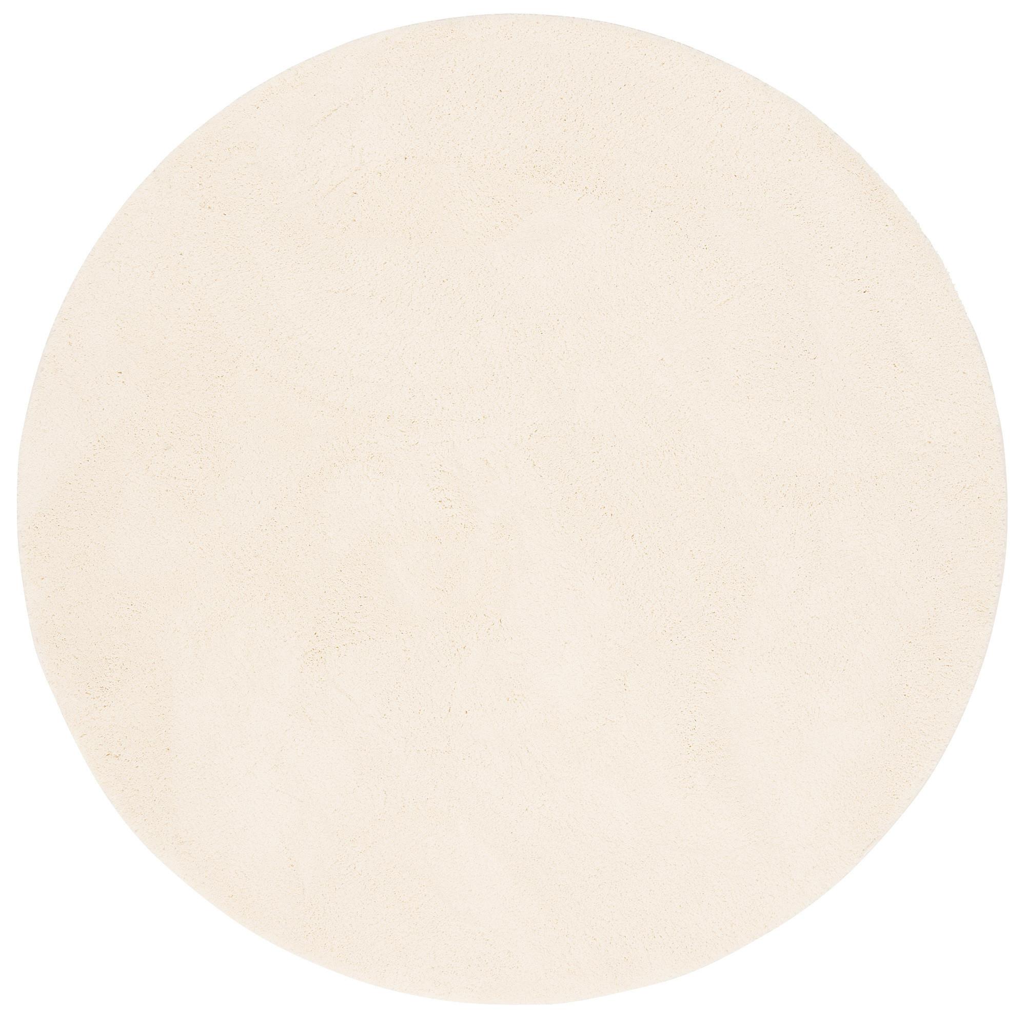 HOCHFLOR SUPER SOFT TEPPICH SILKY RUND - Creme, Textil (200/200cm) - Pergamon