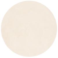 HOCHFLOR SUPER SOFT TEPPICH SILKY RUND - Creme, Textil (200/200cm) - Pergamon