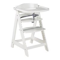 KINDERHOCHSTUHL - Sit Up 'CLICK & FUN' - weiß - Weiß, Holzwerkstoff (50/80/54cm) - Roba