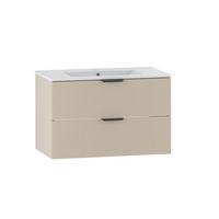 WASCHTISCH 80cm Astrid Kaschmir - Beige, Holzwerkstoff (80/50/45.8cm) - Petits-meubles