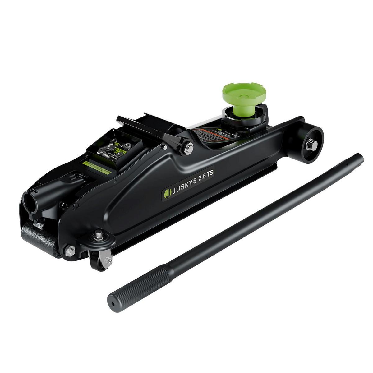 WAGENHEBER 2,5t schwarz - Schwarz, Metall (53/20/13cm) - Juskys