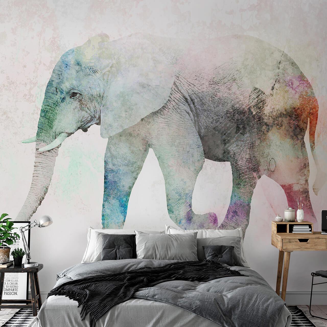 SELBSTKLEBENDE FOTOTAPETE 196/140 cm - Multicolor, Kunststoff/Textil (196/1cm) - KUNSTLOFT