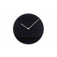 WANDUHR Design Schwarz 29/29 cm - Schwarz, Holzwerkstoff (0.58/29/1cm) - ONZENO