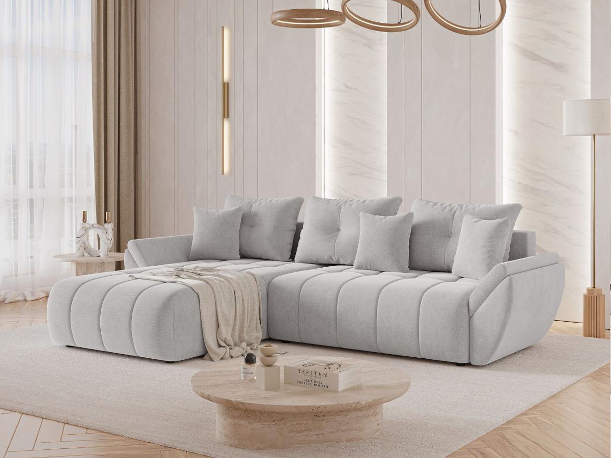 ECKSOFA Decor Grau - Grau, Holz/Textil (263/190cm) - Graingold