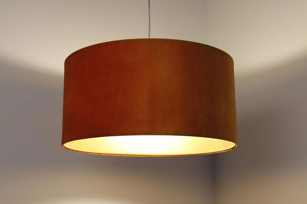 HÄNGELEUCHTE Gelb 60/30 cm - Gelb/Goldfarben, Kunststoff (60/0.8/30cm) - ONZENO