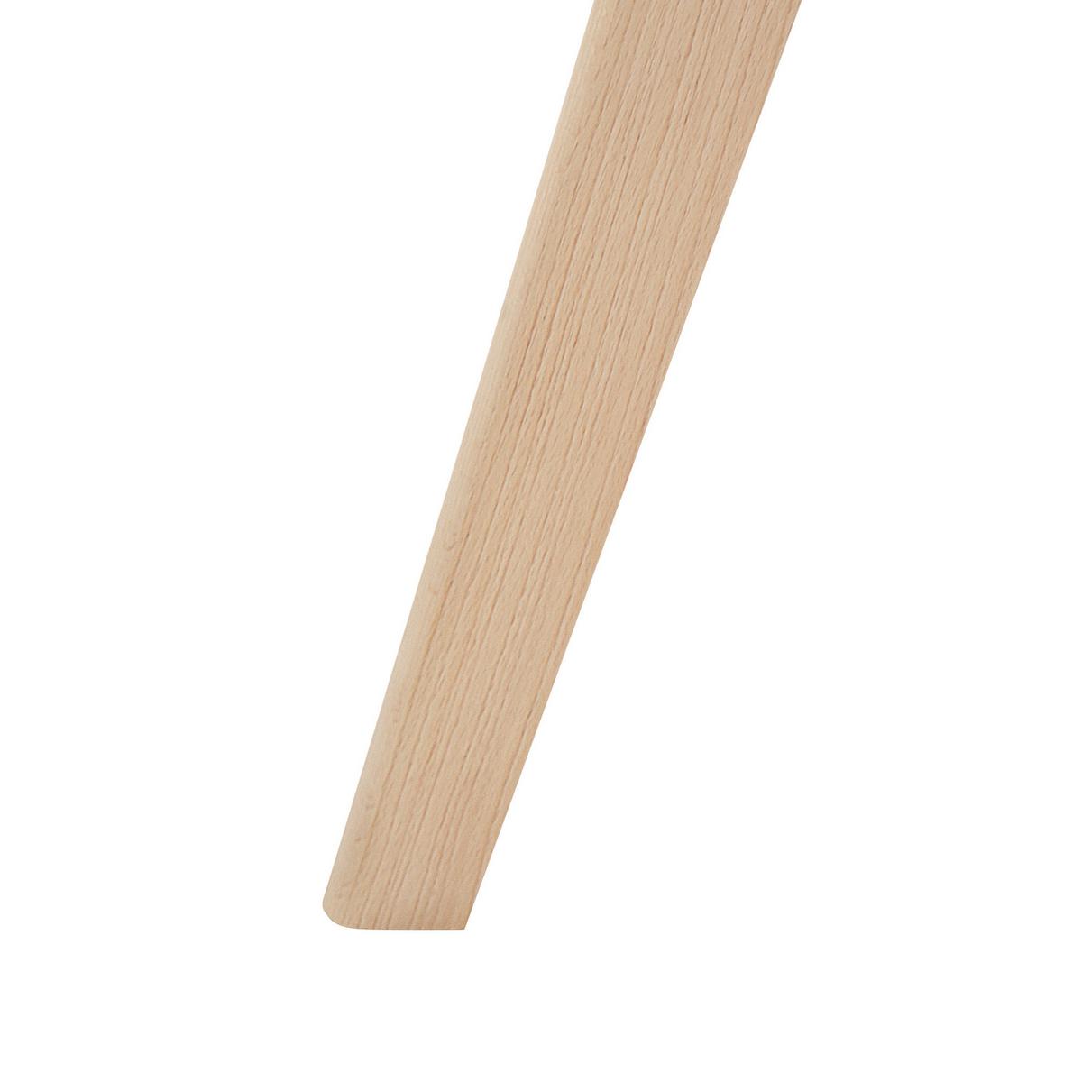 ESSZIMMERSTUHL 2er-Set Samtstoff Grau Dakota - Grau, Holz/Textil (47/82/57cm) - Beliani