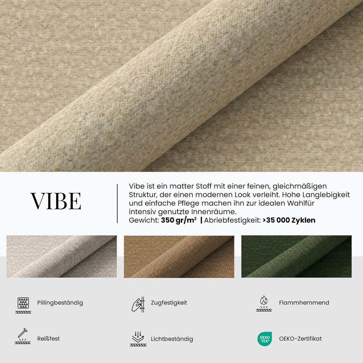 BOXBETT DAGOS 120/200 - Hellgrau Schenille glatt - H4 - Topper T25 - Hellgrau, Textil (120/200cm) - MKS