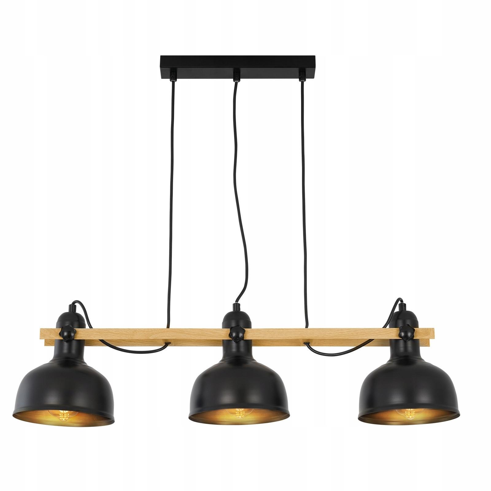 PENDELLEUCHTE Thilo 3-flammig 78/18/175 cm - Schwarz, Metall (78/18/175cm) - Nettlife