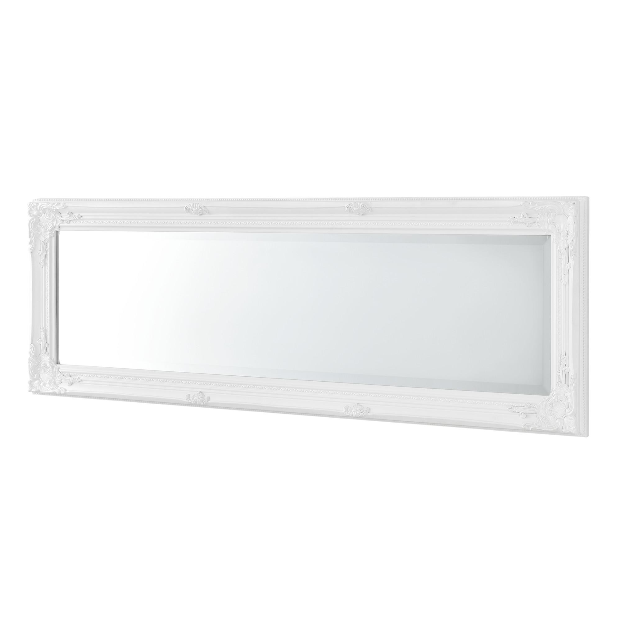 WANDSPIEGEL Livorno - Weiß, Glas/Holz (28.5/132/118cm) - [en.casa]