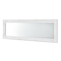 WANDSPIEGEL Livorno - Weiß, Glas/Holz (28.5/132/118cm) - [en.casa]