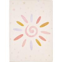 SPIELTEPPICH TRAUN in Creme, floral, 160 x 230 cm - Beige, Textil (230/160cm) - KADIMA DESIGN