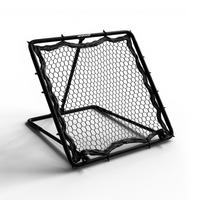 REBOUNDER Fußball 100x100 cm klappbar - Schwarz, Metall (100/97cm) - Artsport