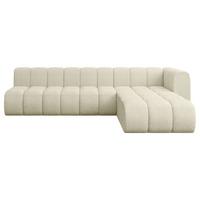 ECKSOFA modulares Sofa Darnel-L2 - 296x177x70 cm Beige - Beige, Holzwerkstoff/Textil (296/177cm) - ALTDECOR