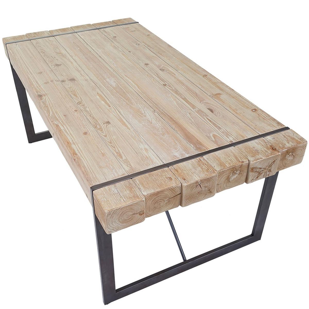 ESSZIMMERTISCH eckig Braun - Braun, Holz (90/160/80cm) - MCW