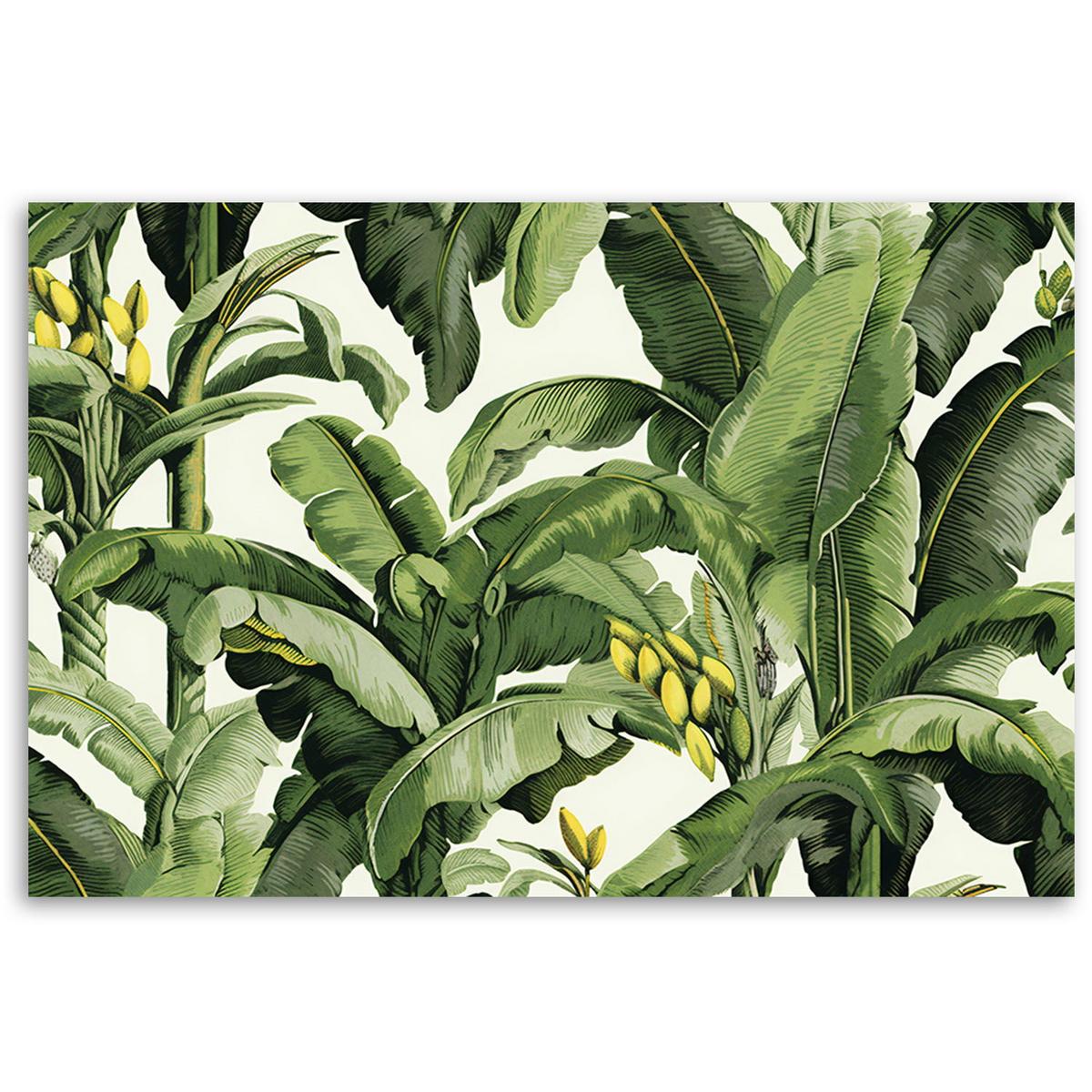 KUNSTDRUCK Grün 60/40 cm - Grün, Textil (60/40cm) - KUNSTLOFT