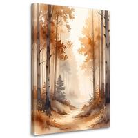 LEINWANDBILD Natur und Botanik 80x120cm - Beige, Textil (80/120cm) - Feeby