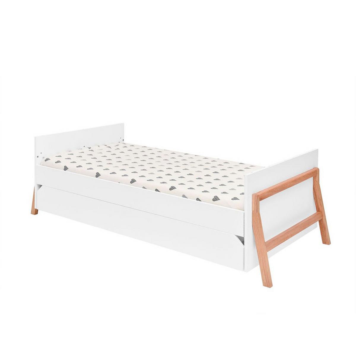 GITTERBETT 70/140 Weiß - Weiß, Holzwerkstoff (70/140cm) - Petits-meubles