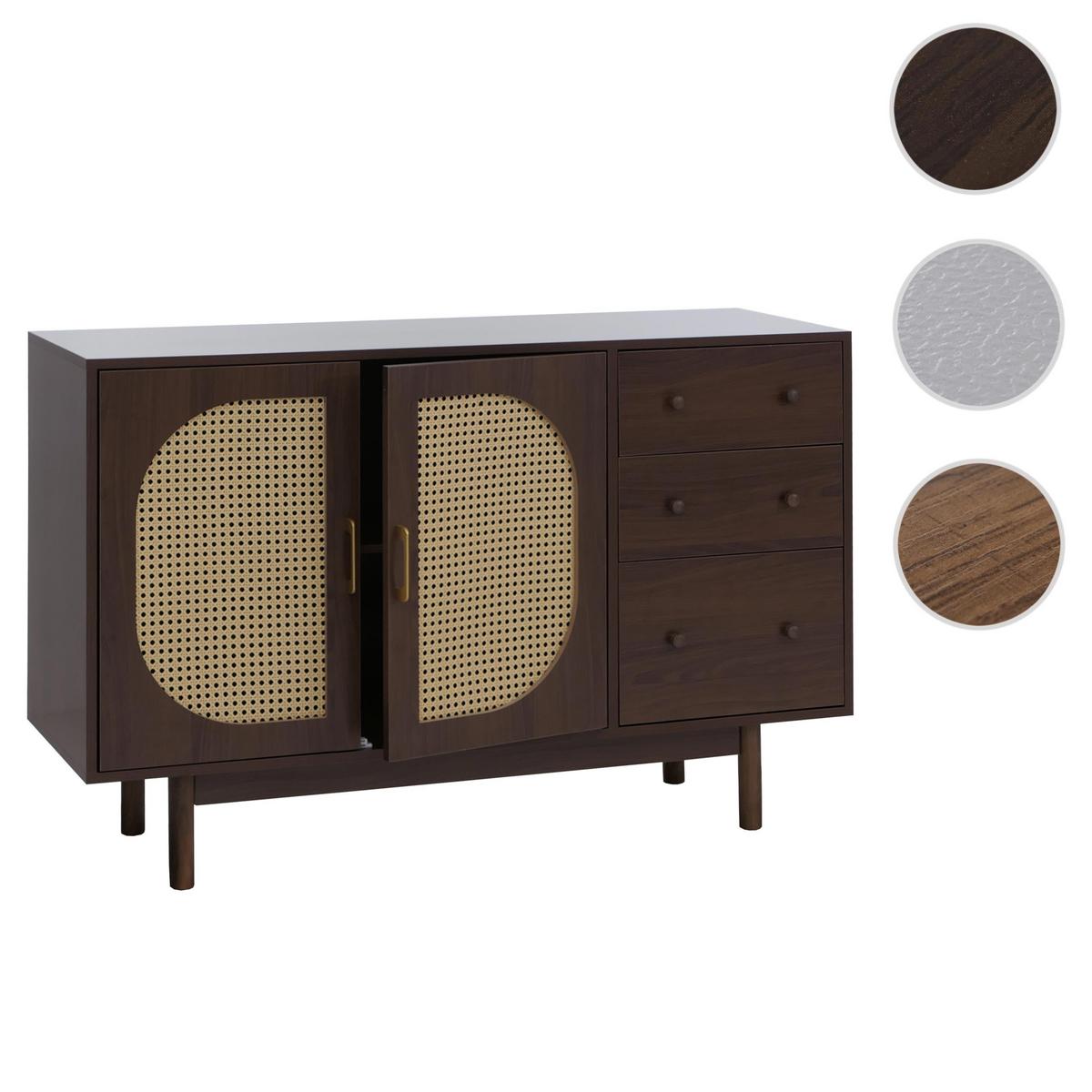 SIDEBOARD Walnuss Dekor - Walnussfarben, Holz (120/80/40cm) - MCW