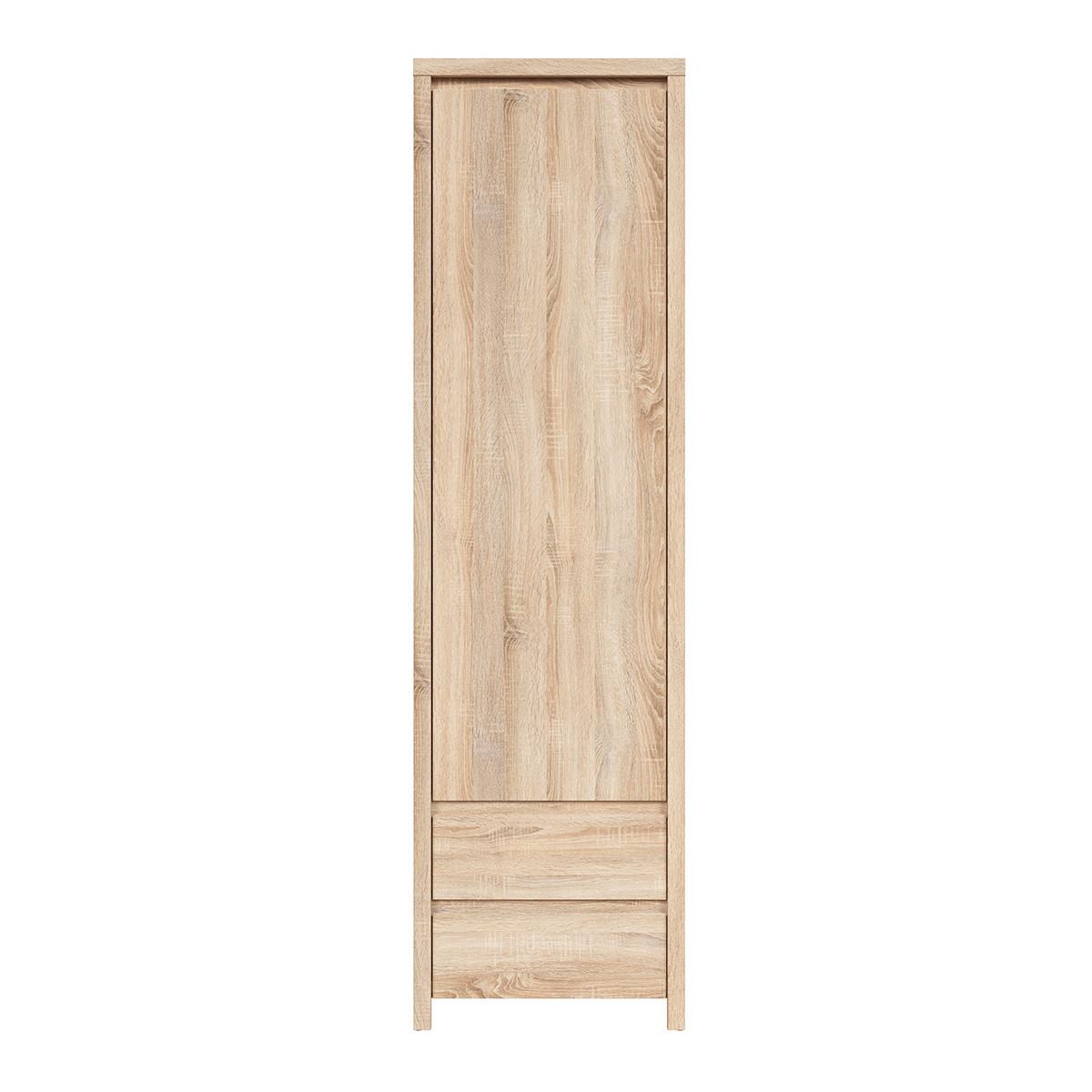 SCHRANK 1 Tür Soren Holz - Braun, Holzwerkstoff (56/200.5/40.5cm) - Petits-meubles