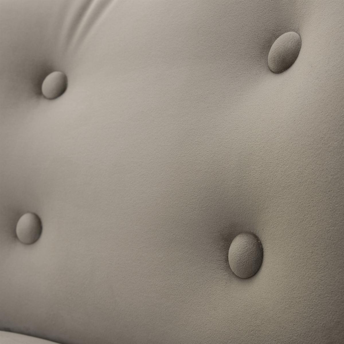 POLSTERSESSEL Kamle Samtvelours sahara - Sahara, Kunststoff (58/78/68cm) - 58aufmkessel