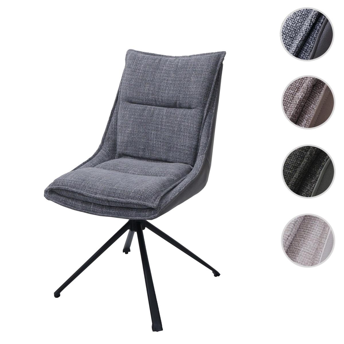 ESSZIMMERSTUHL Grau - Grau, Textil (52/92/52cm) - MCW