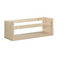 WANDREGAL aus massiver Kiefer - L40 x H15 cm - Eschefarben, Holzwerkstoff (15/15/15cm) - Calicosy