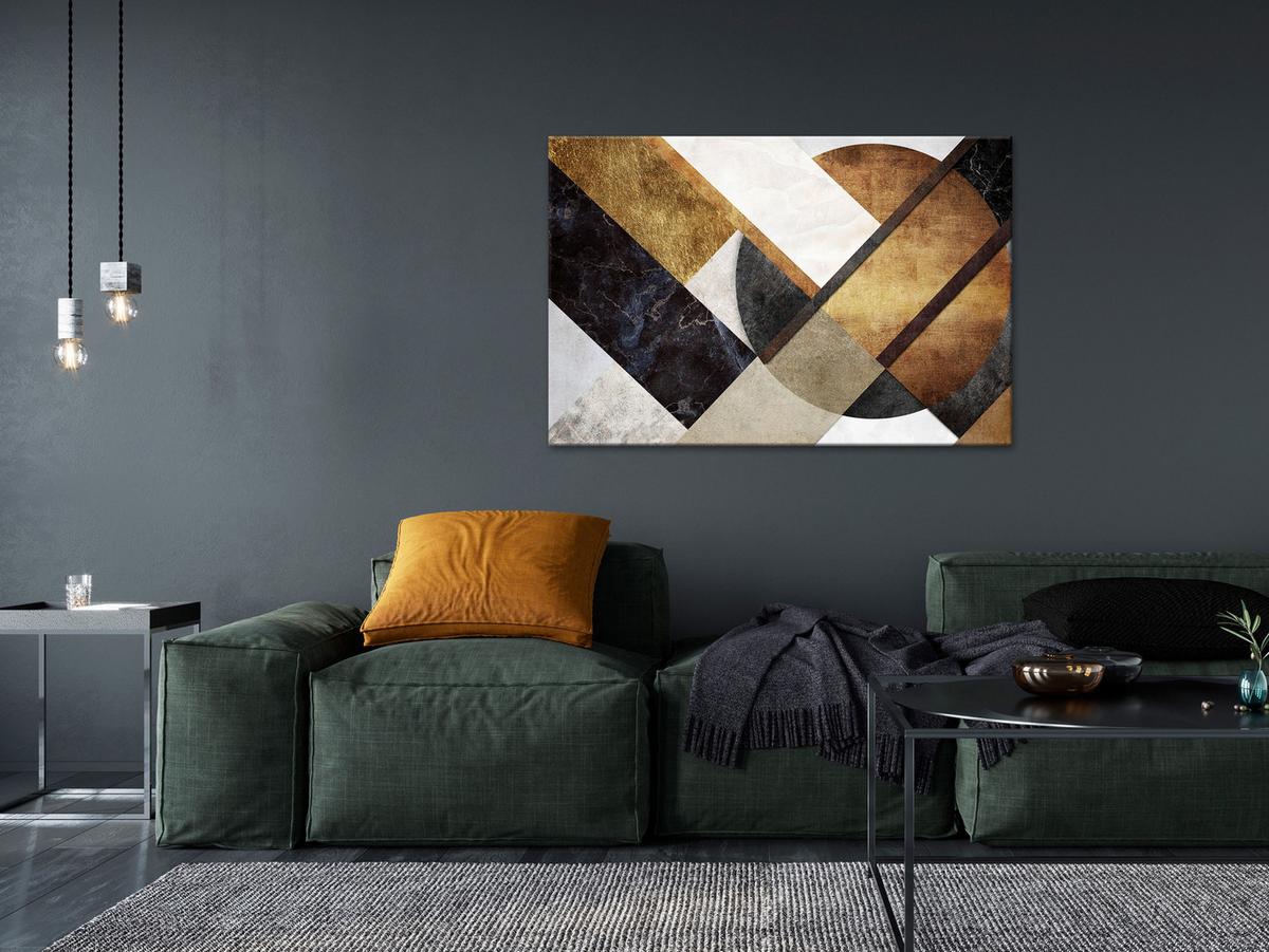 KUNSTDRUCK Bunt 90/60 cm - Multicolor, Textil (90/60cm) - KUNSTLOFT