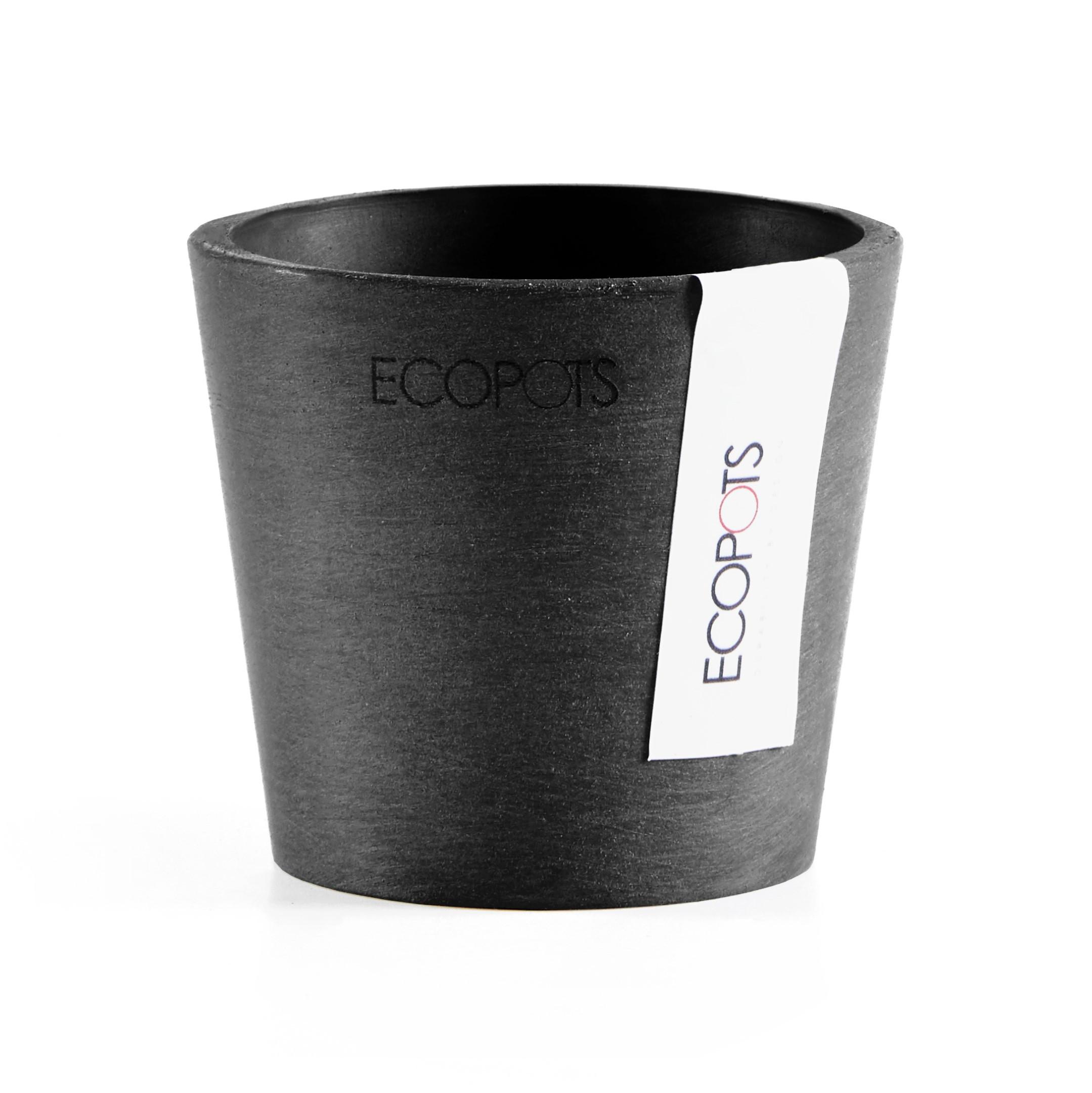 BLUMENTOPF Amsterdam46211cm Dunkelgrau - Dunkelgrau, Kunststoff (8/7cm) - Ecopots