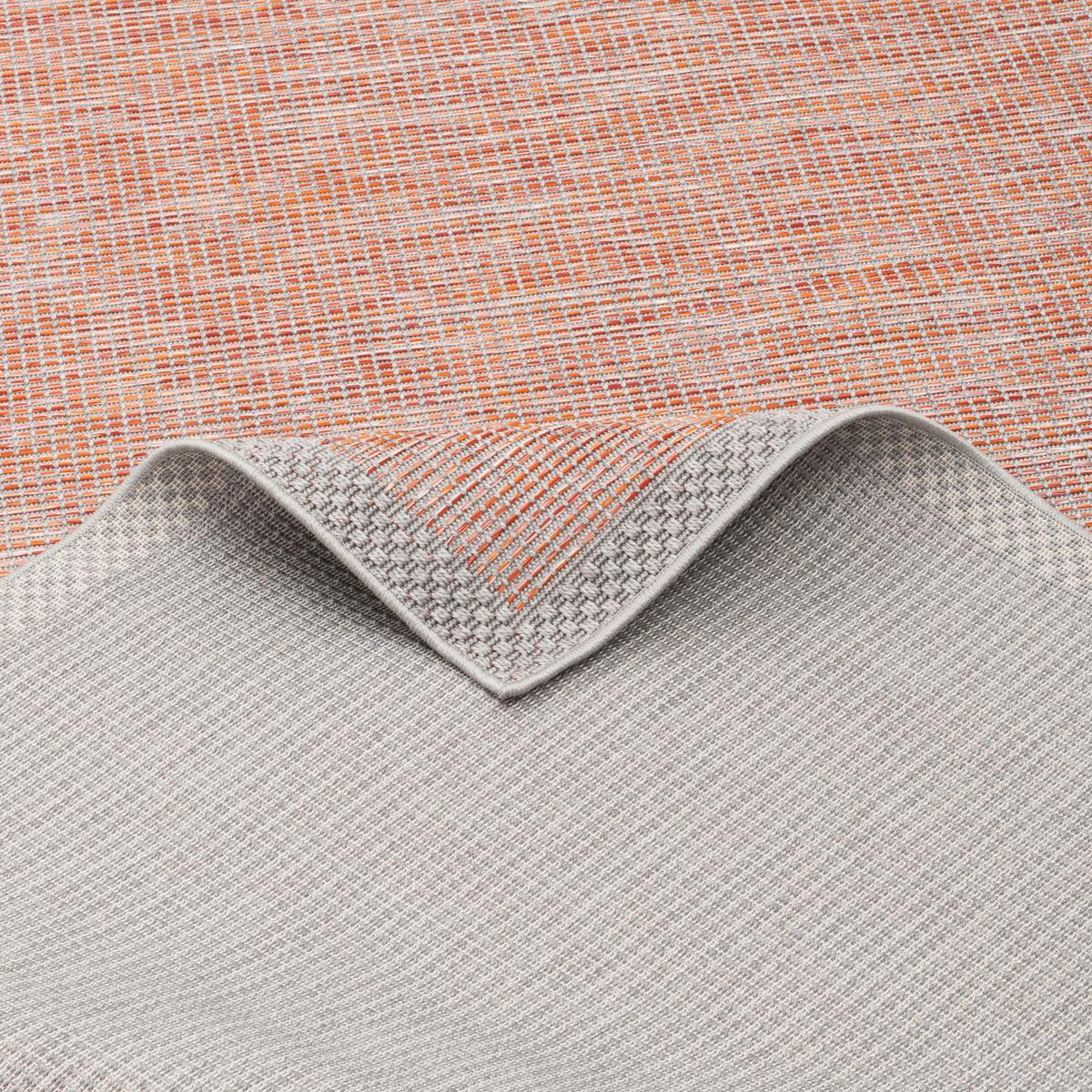 IN & OUTDOOR TEPPICH FLACHGEWEBE OTTAWA MIX - Orange, Textil (80/150cm) - Pergamon