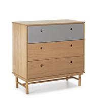 KOMMODE 80/82/40 Magnus - Wildeiche, Holz (80/82/40cm)