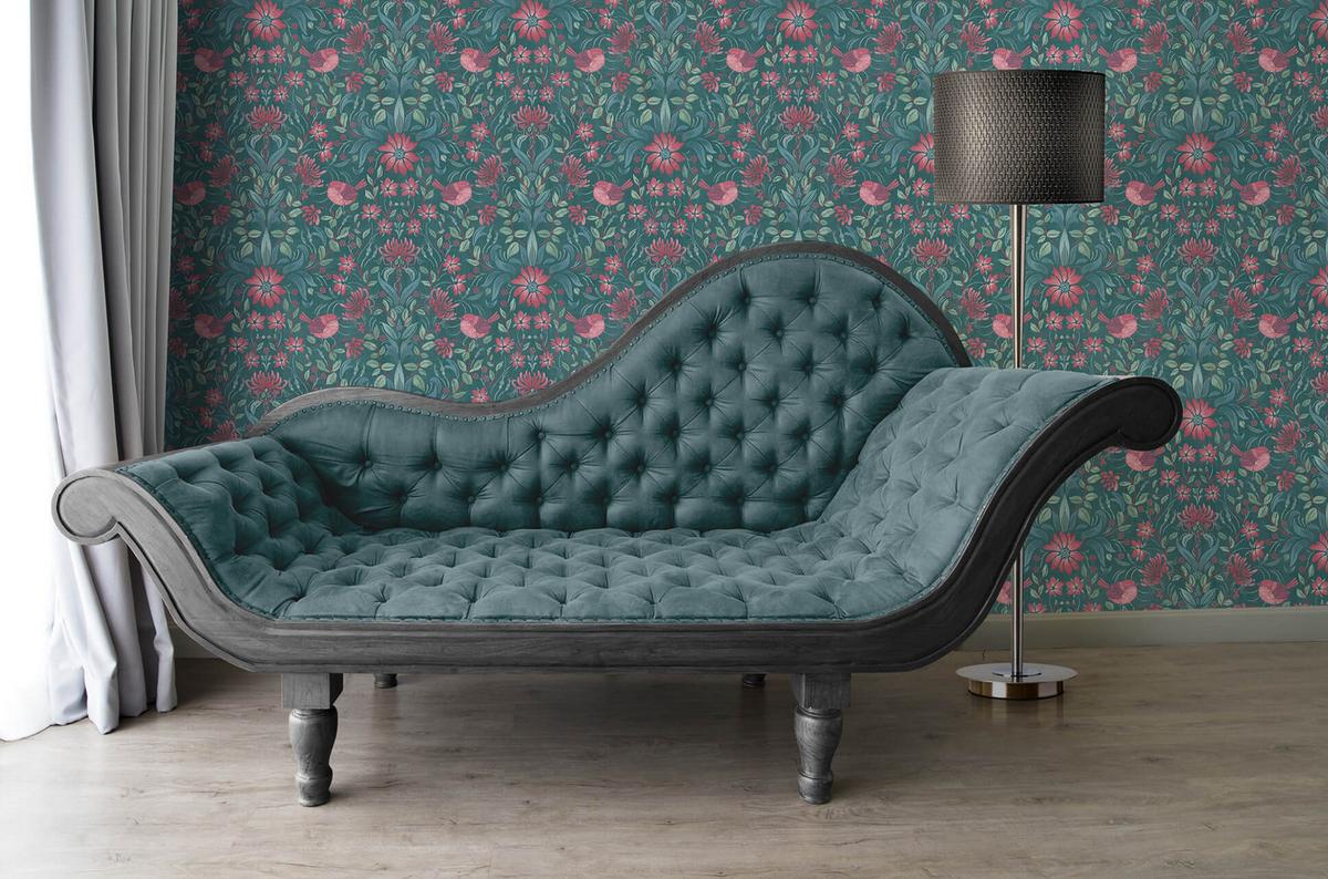 VLIESTAPETE Grün 53/1005 cm - Grün, Kunststoff/Textil (53/1cm) - KUNSTLOFT