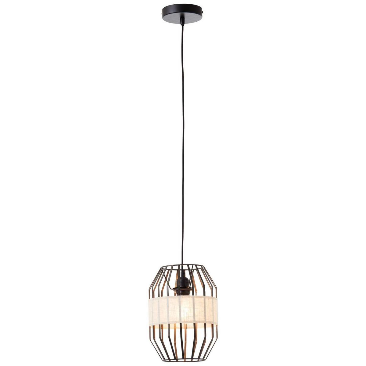PENDELLEUCHTE Slope 99478/76 - Schwarz, Metall (23/23/136.5cm) - Brilliant